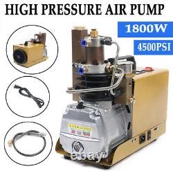 110-130V High Pressure Electric Air Compressor Scuba Diving Pump 30MPa 4500PSI