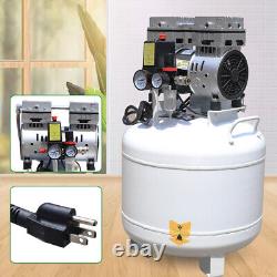 115PSI 40L Dental Medical Air Compressor Silent Air Compressor Oilless