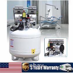 115PSI 40L Dental Medical Air Compressor Silent Air Compressor Oilless