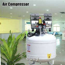 115PSI 40L Dental Medical Air Compressor Silent Air Compressor Oilless