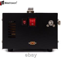 12V/110V/220V PCP Air Compressor Manual-Stop High Pressure PUMP 30Mpa/4500Psi