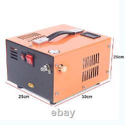 12V High Pressure Air Compressor Built-in Transformer 4500psi 300Bar for Airgun