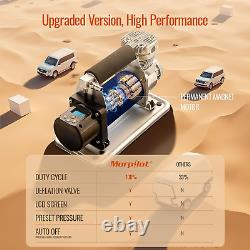 12 Volt Air Compressor Heavy Duty, 7.06CFM Offroad Air Compressor 150PSI Portabl