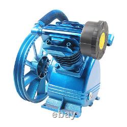 175PSI 5.5HP Twin Cylinder Air Compressor Pump Head V Type Double Stage New