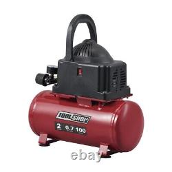 1/3 HP 2 Gallon 100 PSI Portable Small Tank Electric Hot Dog Air Compressor