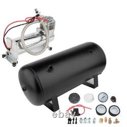 200 Psi Air Compressor 5 Gal Air Tank Onboard System Kit For Train Boat Horn 12V