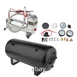 200 Psi Air Compressor 5 Gal Air Tank Onboard System Kit For Train Boat Horn 12V