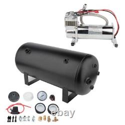 200 Psi Air Compressor 5 Gal Air Tank Onboard System Kit For Train Boat Horn 12V