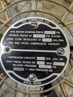 3000 Psi Cornelius Co. Divers Compressor