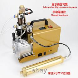 30MPa 4500PSI Air Compressor Pump 1.8KW High Pressure Electric Scuba Diving Pump