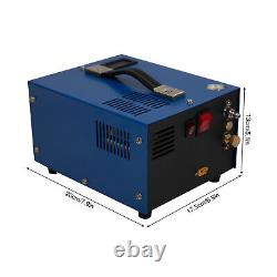 30Mpa 4500PSI Air Compressor 300bar High Pressure Air Gun Pump Manual Stop