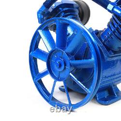 3HP 115PSI 2Piston V Style Twin Cylinder Air Compressor Pump Head Single Stage