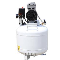 40L Dental Medical Air Compressor Silent Air Compressor Oilless 0.75KW 115PSI