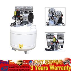 40L Dental Medical Air Compressor Silent Air Compressor Oilless 115PSI 0.75KW