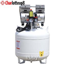 40L Dental Medical Air Compressor Silent Air Compressor Oilless Oil Free 115PSI