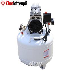 40L Dental Medical Air Compressor Silent Air Compressor Oilless Oil Free 115PSI