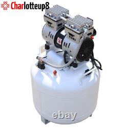 40L Dental Medical Air Compressor Silent Air Compressor Oilless Oil Free 115PSI