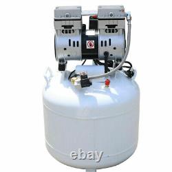 40L Dental Medical Air Compressor Silent Noiseless Air Compressor Oilless 115PSI