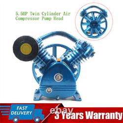 5HP 175 PSI Air Compressor Pump Motor Head Double Stage V-Style 2-Cylinder new