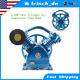 811cfm 175psi 5.5hp Air Compressor Pump Head 2 Stage V Style Twin Cylinder Usa