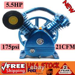 811CFM 5.5HP Double Stage Air Compressor Pump Head 175PSI Twin Cylinder? 340mm