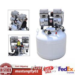 Dental Medical Air Compressor Silent 40L Air Compressor Noiseless Oilless 115PSI