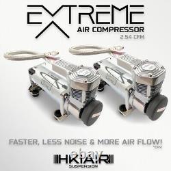 Dual EXTREME Air Compressor HKI Air Suspension And Horn Built Tough 200psi