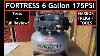 Fortress 6 Gallon 175psi Air Compressor Tests U0026 Full Review