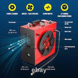 GX PUMP CS4 Portable PCP Air Compressor 5 Hours Continous Work Max 5800Psi/40Mpa