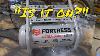 Harbor Freight Fortress Air Compressor Unboxing And Review 2 Gallon 1 2 Hp 135 Psi Ultra Quiet