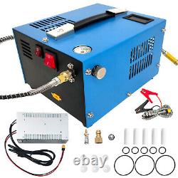 PCP Air Compressor 12V/110V/220V Manual-Stop High Pressure PUMP 30Mpa/4500Psi