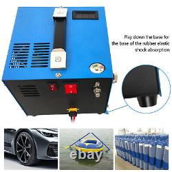 PCP Air Compressor 12V/110V/220V Manual-Stop High Pressure PUMP 30Mpa/4500Psi