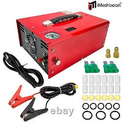 PCP Air Compressor Auto-Stop 4500Psi/30Mpa Oil/Water-Free 12V DC 110V 220V AC