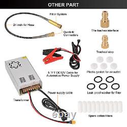 PCP Air Compressor Manual-Stop withBuilt-in Fan Air Pump Oil-free 4500PSI/30MPa