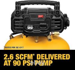 Pancake Air Compressor, 6 Gallon, 120 Volts, 165 PSI (DWFP55126) NEW