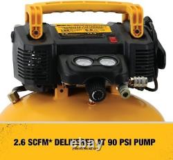 Pancake Air Compressor, 6 Gallon, 120 Volts, 165 PSI (DWFP55126) NEW