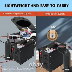 Pcp Air Compressor, 4500Psi 30Mpa Powered by Car 12V DC or Home 110V AC WithConv