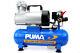 Puma 1 Hp 1.5 Gallon Oil-less Compact Air Compressor 150 Psi 12 Volt Pd1006