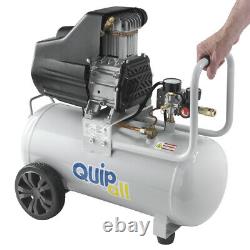 Quipall QPLN8-2 2 HP 8 Gallon Oil Free Hot Dog Air Compressor New