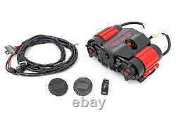 Rough Country Twin Air Compressor Kit 12V 150PSI 6.16 CFM RS205