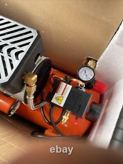 SUPERHANDY-GUT106 Ultra Quiet 6.3 Gal 120 PSI Air Compressor with Pressure Gauge