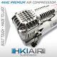 Single Hki Premium Chrome 444c Air Compressor Air Horn Ride Suspension 200 Psi