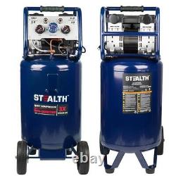 Stealth Portable Vertical Electric Air Compressor 20-Gal 150-PSI 1.8-hp Corded