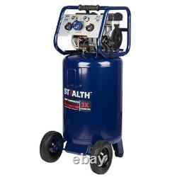 Stealth Portable Vertical Electric Air Compressor 20-Gal 150-PSI 1.8-hp Corded