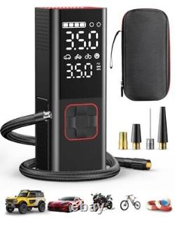 Tire Inflator Portable Air Compressor, 3X Faster Inflation, 160PSI Portable