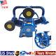 Us 10hp Air Compressor Pump 3 Cylinder 3 Piston W Style Head Double Stage 175psi