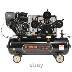 VEVOR 30 Gallon Gas Powered Air Compressor 15HP 33CFM@115PSI 115PSI Max Pressure