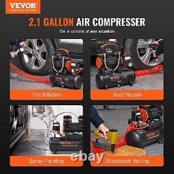 VEVOR Air Compressor 90 PSI 70 dB Ultra Quiet Oil-Free