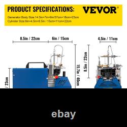 VEVOR High Pressure Compressor, 4500PSI/30MPA/300BAR High Pressure Air Compresso