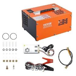 VEVOR PCP Air Compressor 4500PSI/30Mpa Built-in Converter DC12V/AC115 Manual